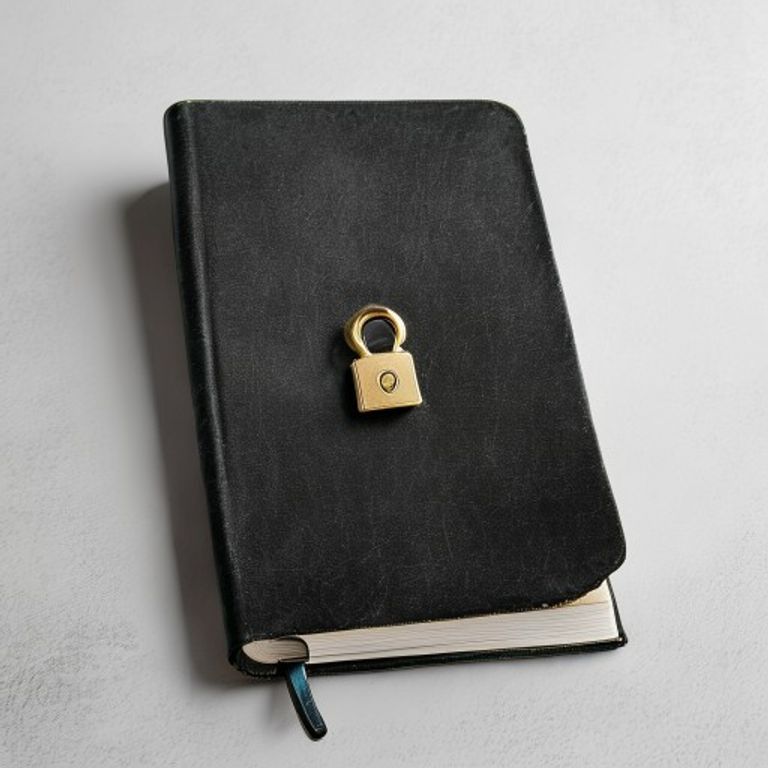 Carnet secret à cadenas